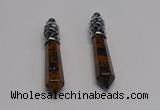 NGP5410 10*65mm sticks mahogany obsidian pendants wholesale