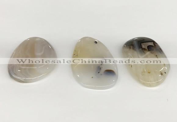 NGP5798 30*40mm - 40*50mm freeform agate slab pendants