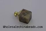 NGP6774 15*22mm cube moonstone gemstone pendants wholesale