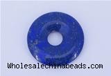 NGP721 5*30mm natural lapis lazuli gemstone donut pendant