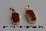 NGP7244 10*20mm - 10*22mm oval mookaite gemstone pendants