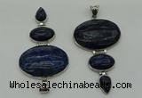 NGP8034 50*82mm - 52*86mm lapis lazuli pendant set jewelry