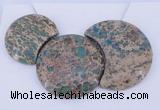 NGP81 Natural imperial jasper gemstone pendants set jewelry wholesale