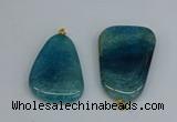 NGP8728 28*40mm - 30*54mm freeform agate pendants wholesale