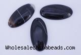 NGP884 5PCS 25*49mm oval agate gemstone pendants wholesale