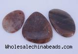 NGP942 5PCS 35-45mm*45-60mm freeform jasper gemstone pendants