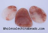 NGP950 5PCS 35-55mm*50-65mm freeform red quartz gemstone pendants