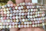 OPBS01 15 inches 6mm round pink opal beads wholesale