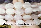 OVBS01 15 inches 18*25mm oval rose quartz gemstone beads wholesale