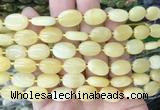 OVBS17 15 inches 10*14mm oval honey jade gemstone beads wholesale