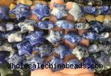 RGBS42 15 inches 20mm star sodalite gemstone beads wholesale