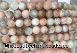 SSBS03 15 inches 10mm round sunstone beads wholesale