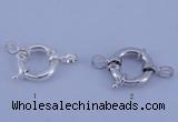 SSC202 5pcs 12mm 925 sterling silver spring rings clasps